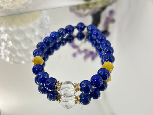 Lapis bracelet