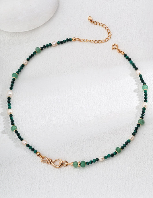 Malachite necklace