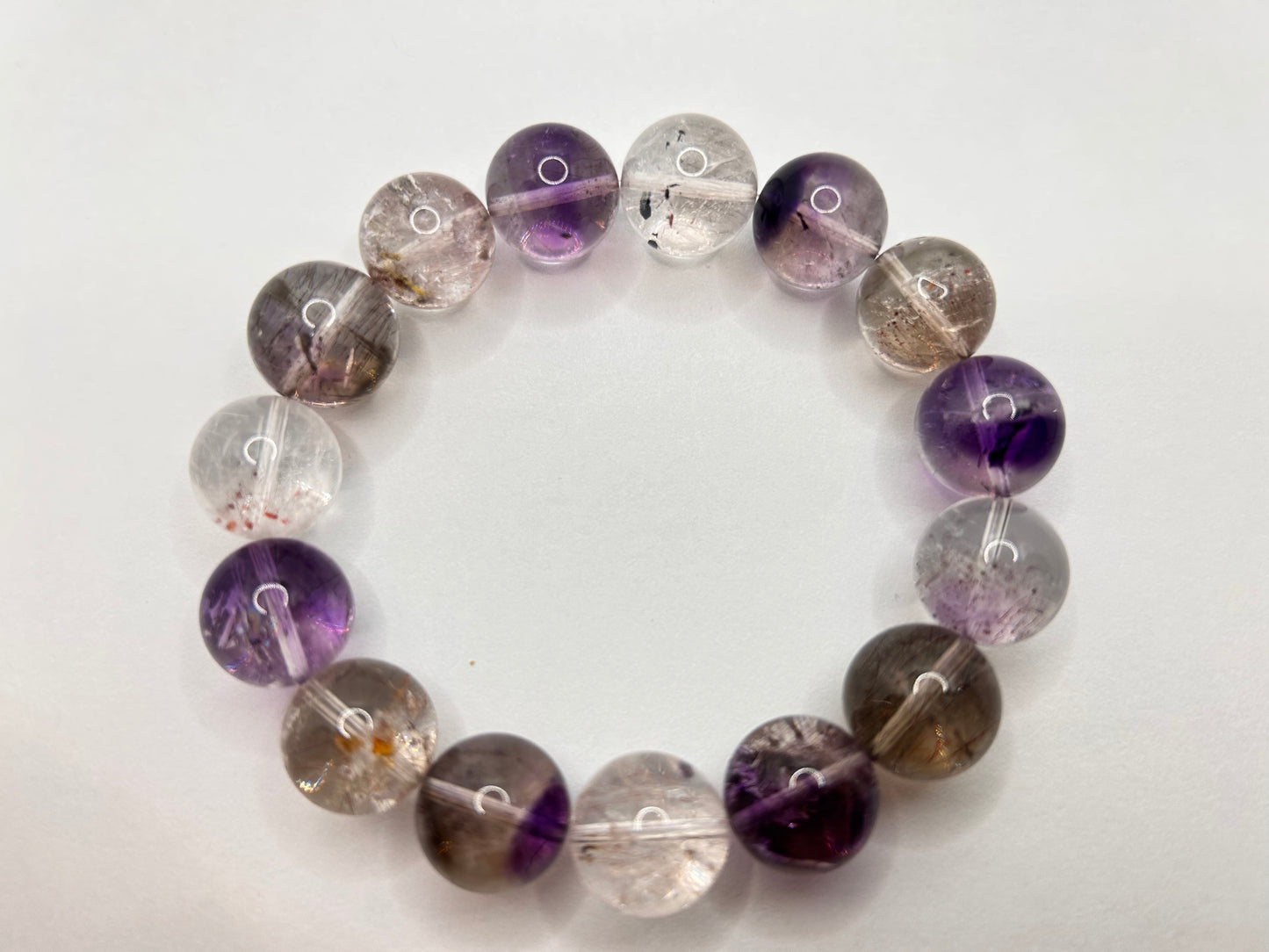 Genuine super seven crystal bracelets