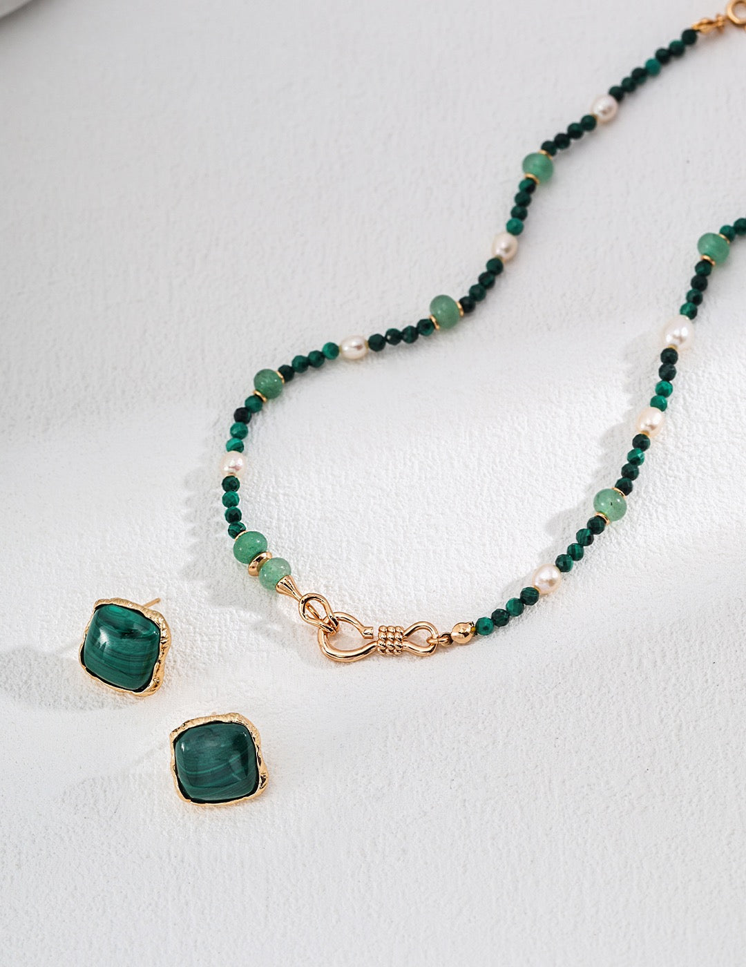 Malachite necklace