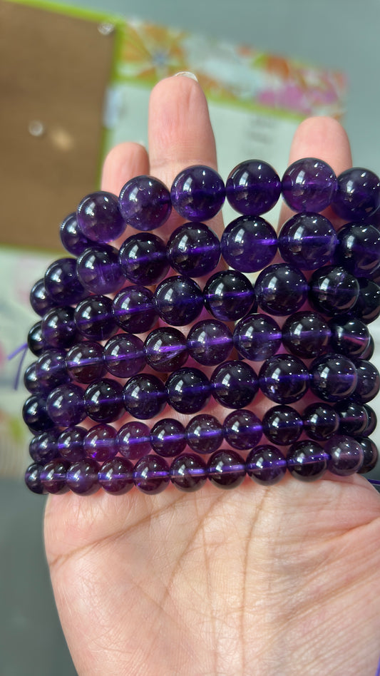 Amethyst bracelet